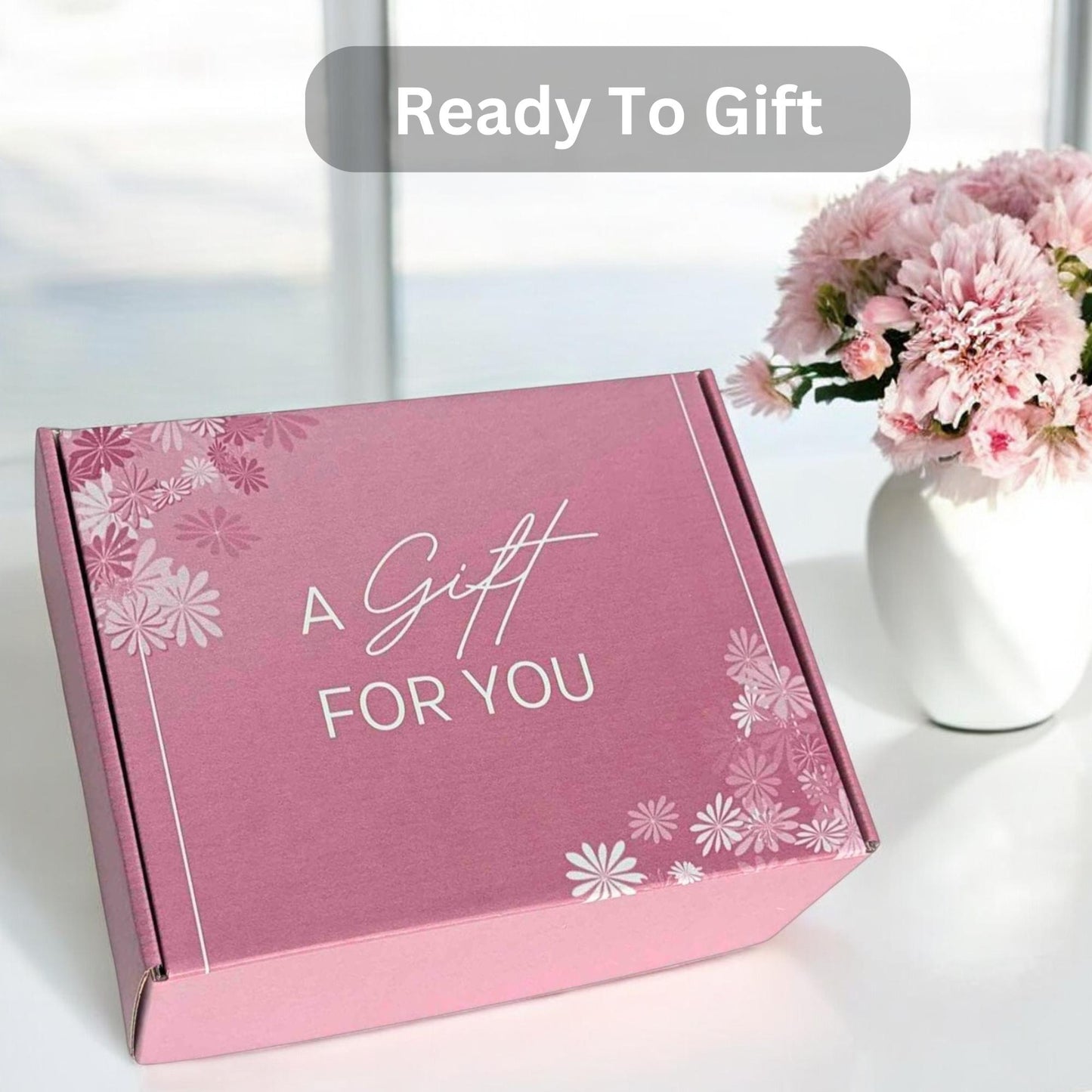 Get Well Gift, Thinking of You Gift for Women (Pink Tote)