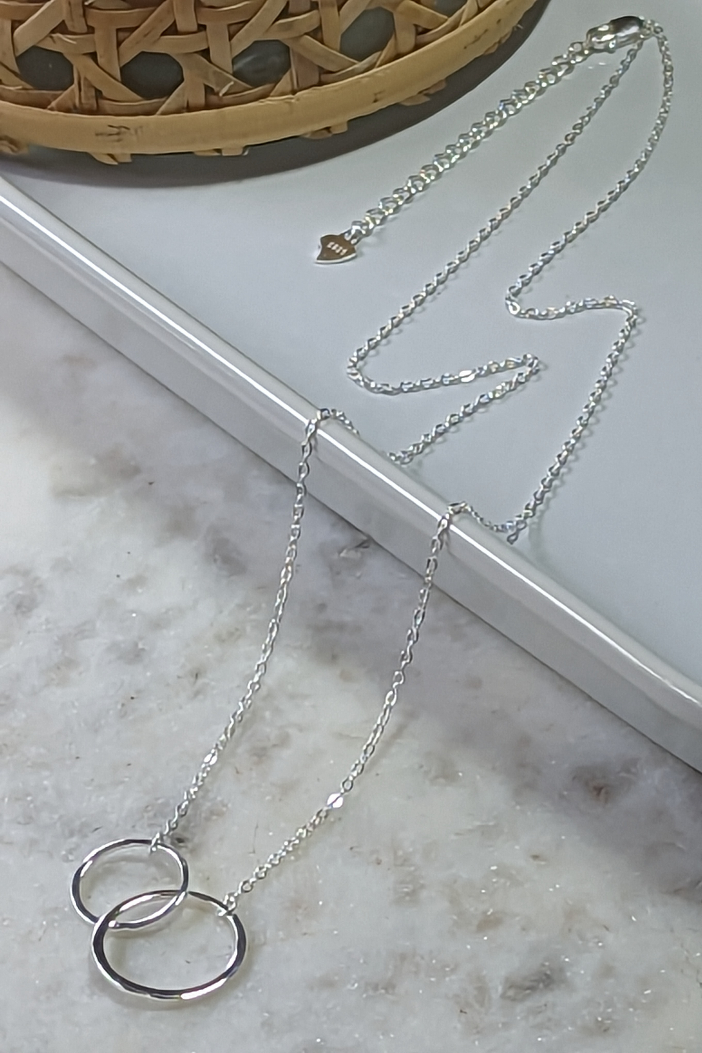 925 Sterling Silver Necklace - Stronger Than The Storm