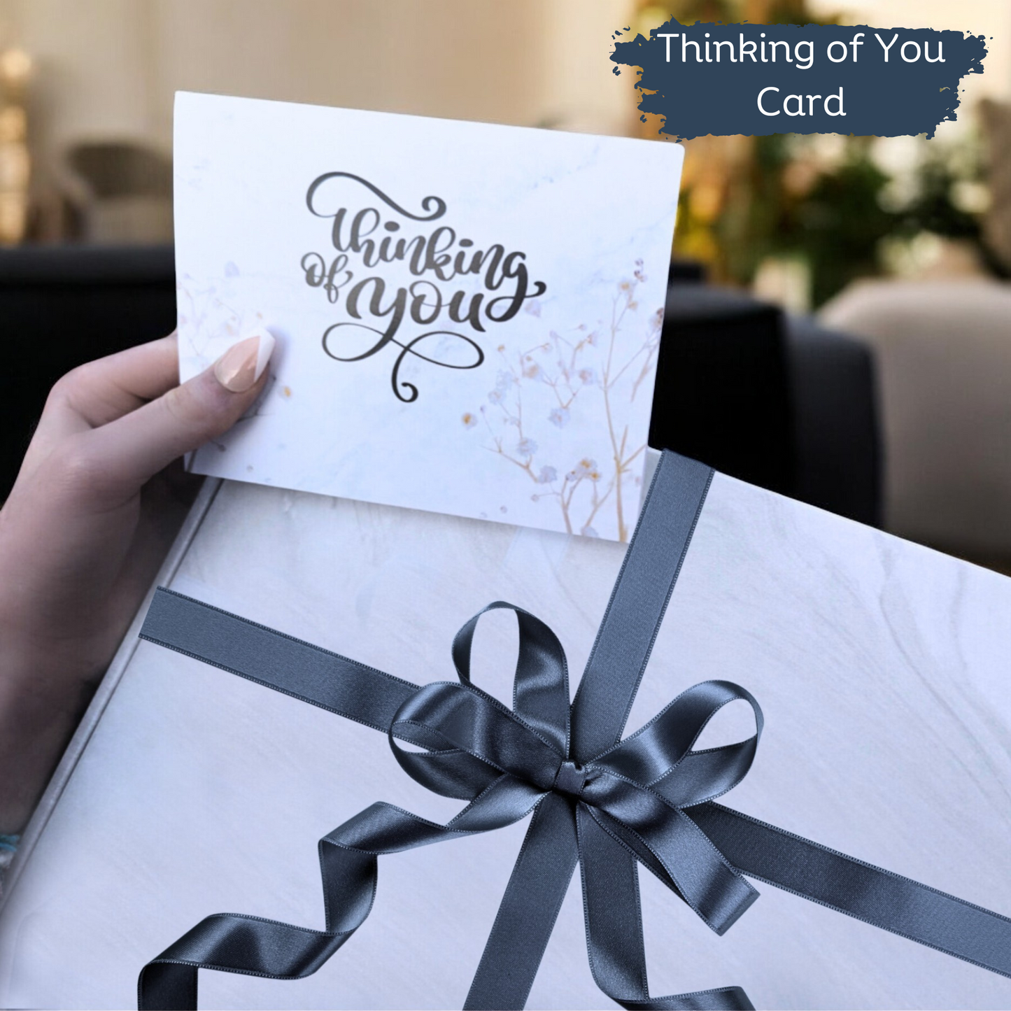 Get Well Gifts for Women, Thinking of You (Royal Blue)