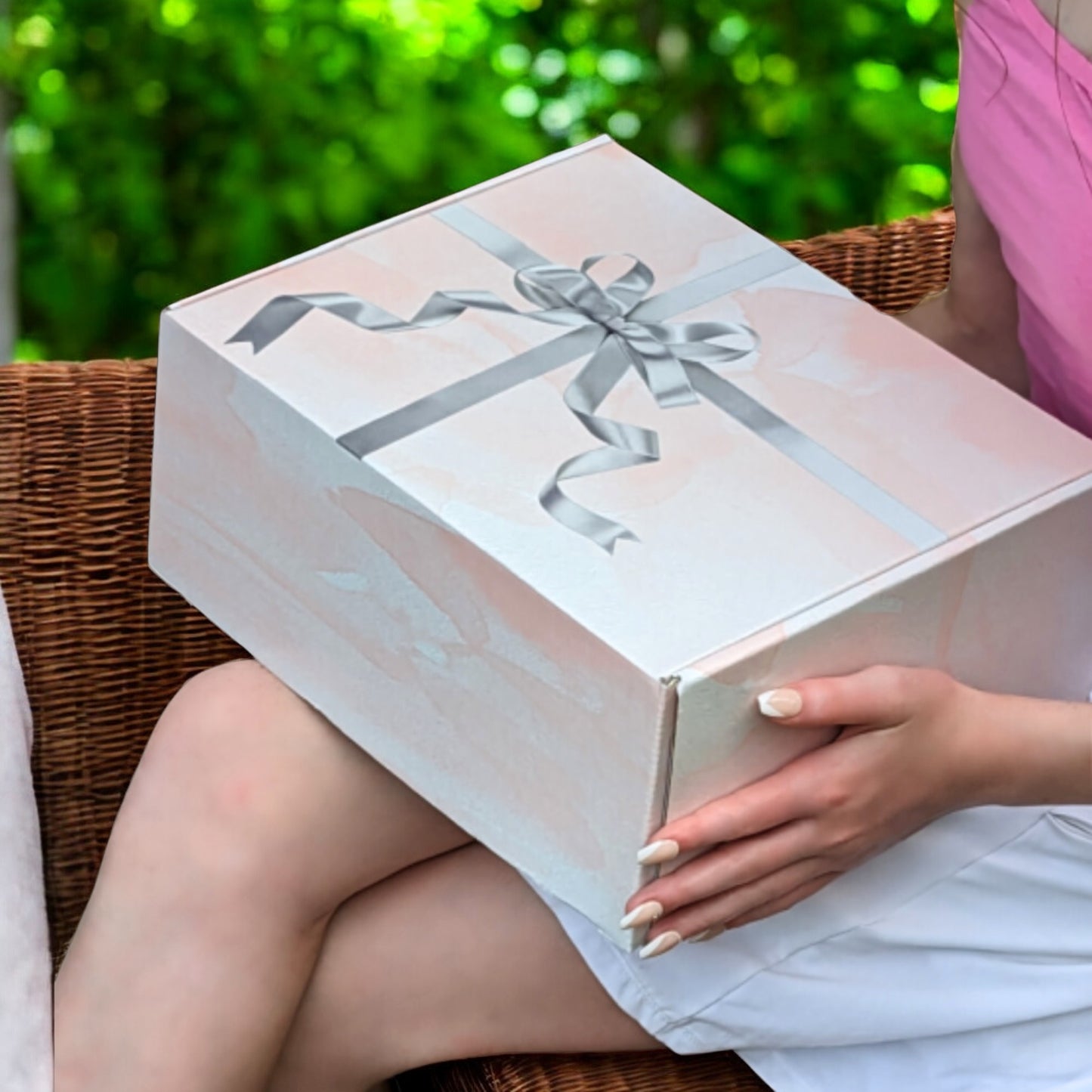 Get Well Gift for Women, Thinking of You (Pink)