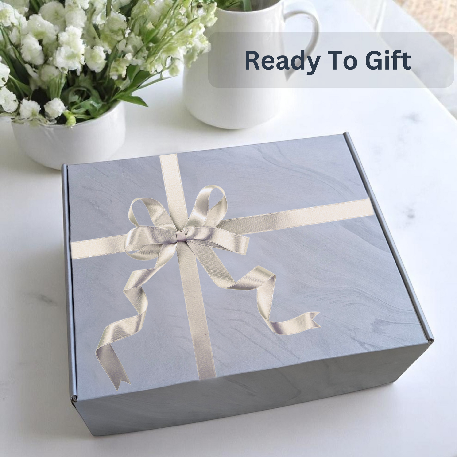 ready to gift thoughtful self-care gift box for women with blanket, socks, bracelet, tumbler and card – perfect get well gift